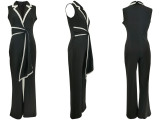 Fashion V-neck Sleeveless Slim Jumpsuit SFY-2769