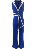 Fashion V-neck Sleeveless Slim Jumpsuit SFY-2769