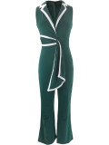 Fashion V-neck Sleeveless Slim Jumpsuit SFY-2769