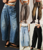 Casual Loose Tube Jeans GYAN-16848