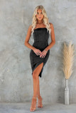 Wrap Sexy Patchwork Slim Denim Dress GYAN-32153