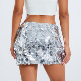 Fashion Sexy Sequins Short Skirt GNYX-23025