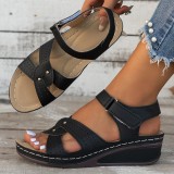 Fish Mouth Open Toe Non-Slip One Buckle Sandals GYUX-F21