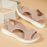 Open Toe Flyweave Sport Roman Sandals GYUX-5775