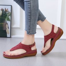 Slope Heel Casual Clip Toe Flip Flops GYUX-039