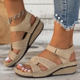 Fish Mouth Open Toe Non-Slip One Buckle Sandals GYUX-F21