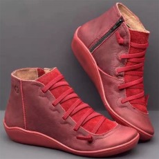 Solid Color Martin Boots Casual Short Boots GYUX-4142