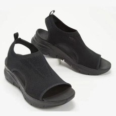 Fly Woven Fish Mouth Sport Muffin Sandals GYUX-16