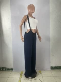 Hip Hop Sport Back Tie Two Wear Loose Casual Pants BLX-63008