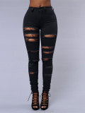 Summer Denim Skinny Pencil Nine Minute Pants GZHY-M253