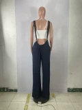 Hip Hop Sport Back Tie Two Wear Loose Casual Pants BLX-63008