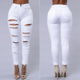 Summer Denim Skinny Pencil Nine Minute Pants GZHY-M253