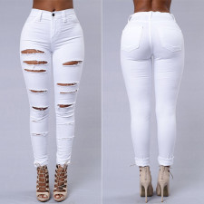 Summer Denim Skinny Pencil Nine Minute Pants GZHY-M253