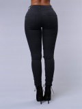 Summer Denim Skinny Pencil Nine Minute Pants GZHY-M253