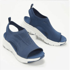 Fly Woven Fish Mouth Sport Muffin Sandals GYUX-16