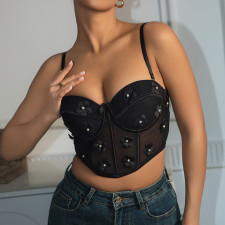 Erotic Lingerie Sexy Floral Sing Top(Can Be Worn Outside) GLSA-1998