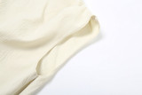 Irregular Sleeveless Slash Shoulder Solid Long Top GZJQ-K24L46202
