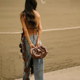 Sexy Sleeveless Backless Hollow Out Long Dress GZJQ-K23L36749