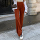 Casual Loose Solid Wide Leg Pants GHYX-027