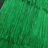 Plus Size Solid Color Tassel Patchwork Half Body Skirt GKEN-200303