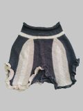 Hollow Out Color Block Irregular Skirt Set GCNF-0219