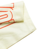 Loose Letter Print Short Sleeve T Shirt SFY-462