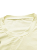 Loose Letter Print Short Sleeve T Shirt SFY-462