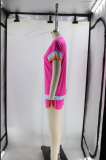 Casual Short Sleeve Shorts Two Piece Set BMF-TW458