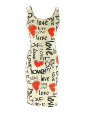 Printed Sleeveless Slim Dress SFY-199