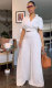 Solid Color Loose Flare Pants Two Piece Set NY-10780