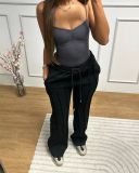 Solid Color Loose Casual Pants OD-8666