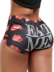 Casual Tight Print Short SFY-2772