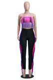 Sexy Backless Gradient Tassel Two Piece Pants Set YS-2408