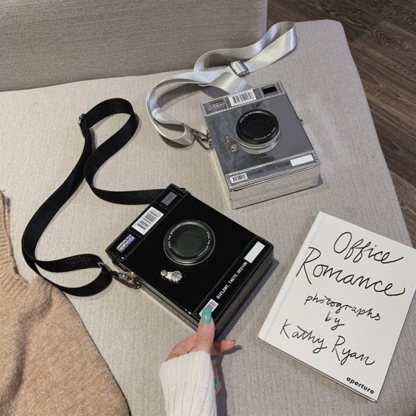 Wide Shoulder Strap Camera Small Square Bag HCFB-293026