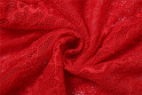 Sexy Sling Solid Color Lace Jumpsuit XEF-47554