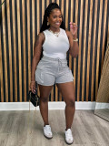 Solid Color Casual Sport Short SFY-472