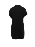 Solid Single Breasted Loose Shirt Dress SFY-466