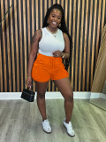 Solid Color Casual Sport Short SFY-472
