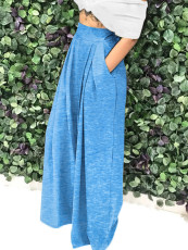 Fashion Loose Wide Leg Flare Pant SH-391194