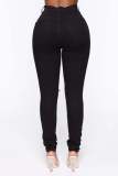 Casual Holes Denim Pencil Jeans GQDH-1076