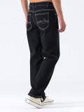 Men Fashion Denim Zipper Straight Jeans XCFF-8988