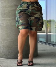 Casual Camouflage Print Short LSD-2124