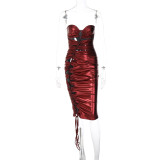 Sexy Sling Hollow Out Party Dress GKLK-D3211521