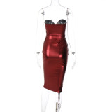 Sexy Sling Hollow Out Party Dress GKLK-D3211521