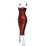Sexy Sling Hollow Out Party Dress GKLK-D3211521