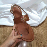 Clip Toe Flat Casual Sandals GDLW-313-5