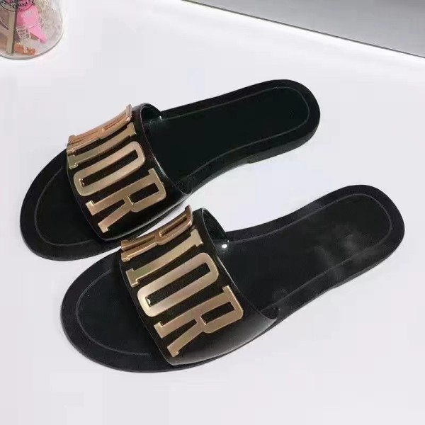 Letter Metal Buckle Fashion Sandals Slippers GDLW-080