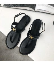 Clip Toe Flat Roman Fashion Sandals GDLW-313-9