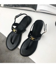 Clip Toe Flat Roman Fashion Sandals GDLW-313-9