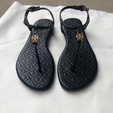 Herringbone Clip-On Soft Sole Roman Shoes GDLW-313